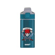 지그 미라클 알루미늄 키즈 워터 보틀, 파이러츠, 400ml