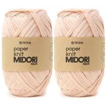 니뜨 미도리 뜨개실 40g, 202 연살구