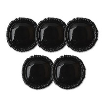 고급 코트 가디건 금속단추 베이시스 25mm, BK칼코, 5개