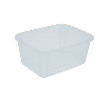 생활엔 사각밀폐용기 삼계탕 1500ml 뚜껑 별매, 용기 50p, 50개
