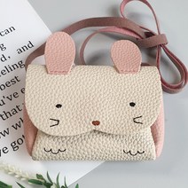우주아이 아동용 쫑긋토끼 미니크로스백