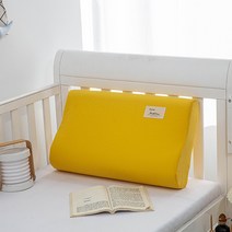 코메리 메모리폼 베개커버 베개잇 B1055, 옐로우