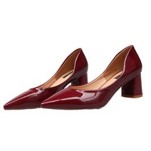 여성용 하찌몰 오트레나 미니멀 데일리 펌프스 힐 WH-2318252