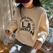 슈가펀 LA 루즈핏 맨투맨