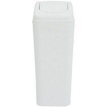 바람 앤스윙 휴지통 12L, 화이트, 1개
