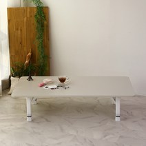 [코지트라이크에이블] LPM 샤르망 라운드 접이식 테이블 1200 x 600 mm, 솔트라이크 그레이