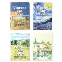 모노라이크 머스트 해브 스티키 점착메모지 80p x 4종, vincent van gogh, 1세트