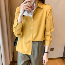 포플러앤씨 여성용 디플 모던 블라우스
