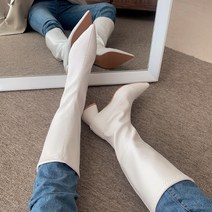 첫걸음 모니카 기모 삭스 롱부츠 5cm