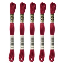 브랜드얀 DMC 자수실 25번 면사 5p, 498번, 8m