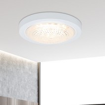 원하 코콤 LED 원형 직부등 15W, 1개, 화이트 + 전구색