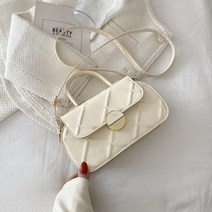 리코빌라 데일리 와플 버튼 숄더백