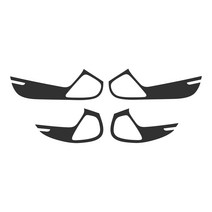 다이아코트 실내 스크래치 방지 펠트 도어커버 1열도어 2p + 2열도어 2p 세트, 그레이, 현대 더뉴 제네시스 G70 2020~, 현대