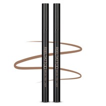 메리쏘드 릴타투 브러쉬 펜라이너 아이라이너 0.4g, 밀크브라운, 2개