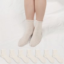 구냥씩 여성용 돌돌이 무압박 양말 8켤레