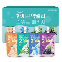 더존건강 한끼곤약젤리 스위트패키지 소다 150ml x 7p   포도 150ml x 7p   요구르트 150ml x 7p   알로에 150ml x 7p 세트, 1세트