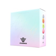 다이아윙스 고반발 비거리 전용 장타 골프공 X5 50p, 옐로우, 1개