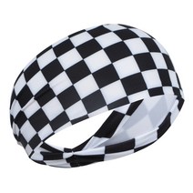 오손 땀흘림 방지 스포츠 헤어 밴드, 체크