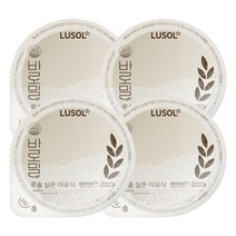 루솔 실온 이유식 바로밀 2단계 야채세트, 모듬야채사과죽,바나나단호박죽,한우미역죽,단호박고구마죽, 4팩