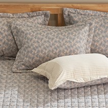 지베딩 벨로나 PNP마이크로화이바 베개커버 2p + 베개솜 2p, 그레이