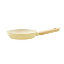 로이첸 IH 버터옐로 인덕션 후라이팬, 22cm, 1개