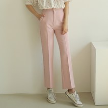 빼빼 여성용 데일리 히든밴딩 스판 슬랙스