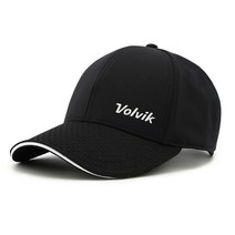 [sunline모자] 볼빅 남녀공용 골프 모자, 블랙