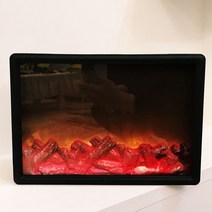 라타 LED 불꽃 벽난로 일반형, 혼합색상