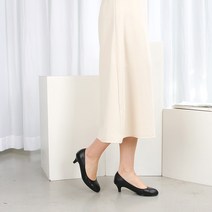 잠비 여성용 마일 라운드토 펌프스 5cm