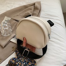 지퍼 볼드 숄더백 B_RD_249
