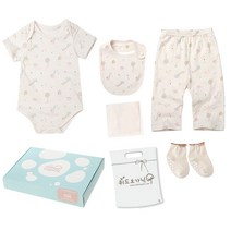 BAEBAE 배냇모음 여름 신생아용 배냇저고리 신생아 출산선물 아기옷 신생아옷 배넷
