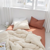 다이제 옥수수솜 마이크로 워싱 차렵이불 + 베개커버 세트