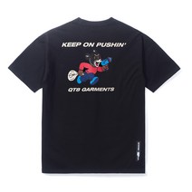 큐티에잇 남성용 DA Running Nutty 반팔 티셔츠