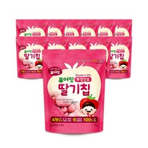 퓨어잇 동결건조 딸기칩, 12g, 12개