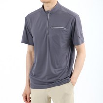 남성용 라이니 아웃도어 반팔 집업 티셔츠 YDHL515