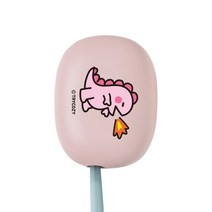 트라이코지 다이노 LED 미니 휴대용 칫솔살균기 STB-022, 핑크