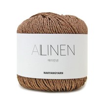 니뜨 에이린넨 뜨개실 70g, 576 라떼