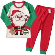 퓨코 아동용 산타만세 20수 크리스마스 내의 상하세트