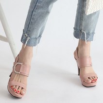 보가 여성용 하델리 가보시 샌들 힐 10cm 22SS-7086