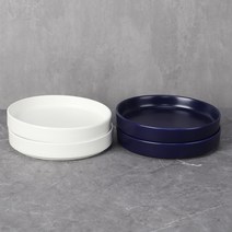 블룸엣홈 몬타지오 찬기 중, 네이비, 네이비, 크림, 크림, 4개