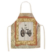 빈테리어 트레블 캠핑 드로잉 앞치마 S, TYPE 05, 1개