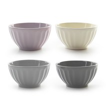 크리미 공기 4종 세트, 인디언핑크, 아이보리, 그레이, 차콜, 1세트