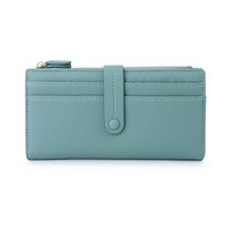 탈리안 데일리 클래식 버클 여성 가죽 지갑