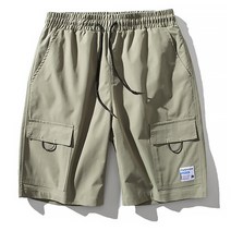 남성용 마켓A 사이드포켓 밴딩 반바지