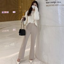 베니토 여성용 라이프 뉴 슬림 부츠컷 팬츠
