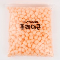 플레이콘 만들기재료 리필 500p, 연주황, 1개