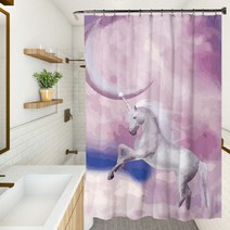 크리에이트 샤워커튼 TYPE17 180 x 200 cm, 1개, 바이올렛/보라계열