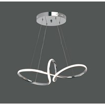 KORLED LED 리본 펜던트, 실버 주광색