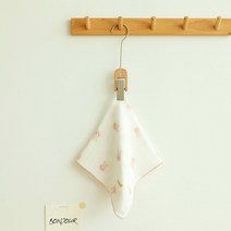 쉐베베 2중 거즈 다용도 손수건 쉐빗 가로 50cm x 세로 50cm, 화이트, 1개