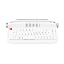 엑토 레트로 미니 블루투스 멀티페어링 무선키보드, 화이트, B303, 일반형